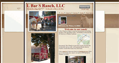 Desktop Screenshot of lbarsranch.com